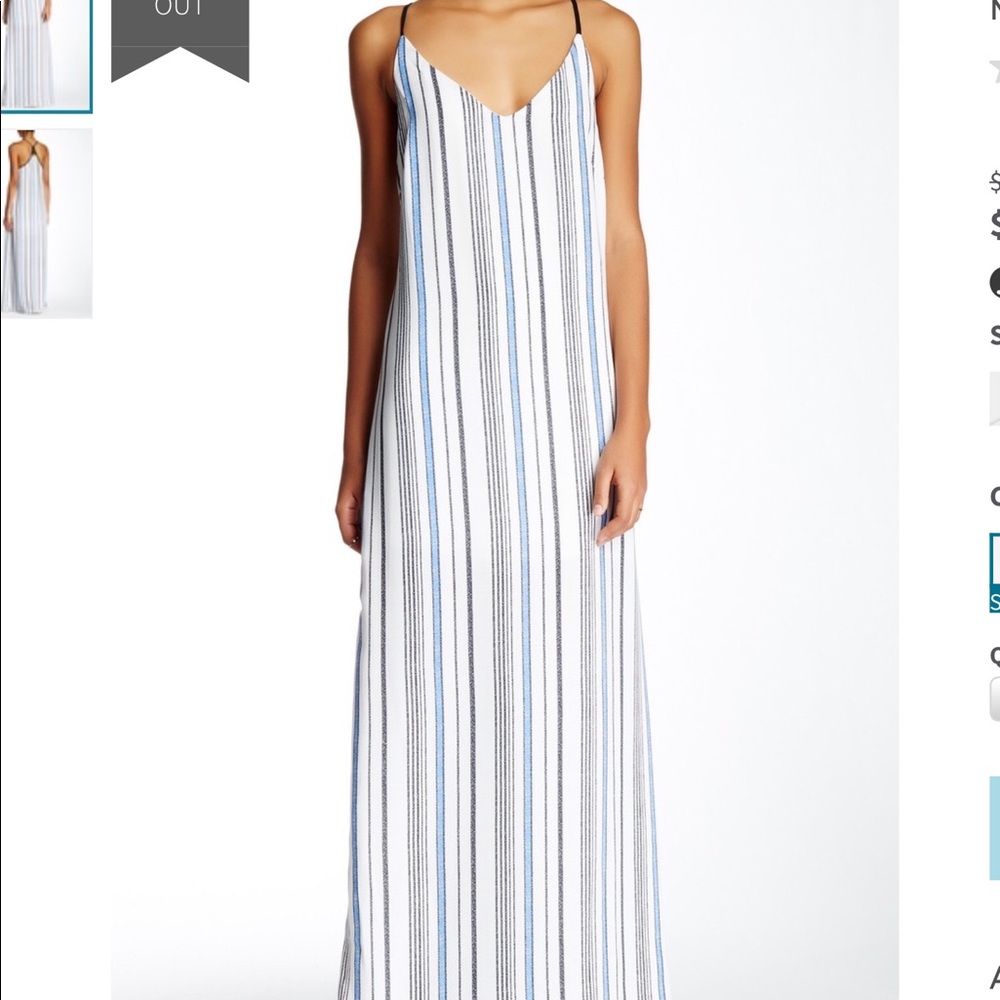 DO+BE Multi Striped Maxi Dress